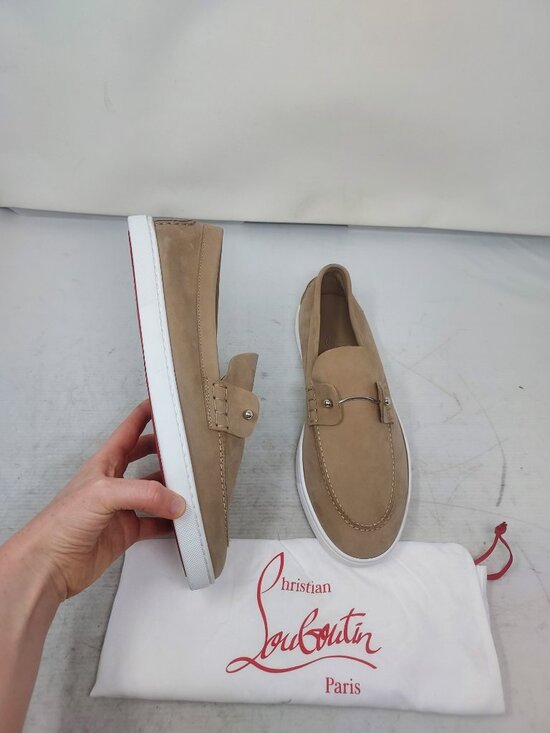 Christian Louboutin MENS  Tan Chambeliboat Boat Shoe main image 7
